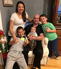 Lauren Trerotola with family