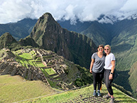 Virginia Winn at Machu Pichu
