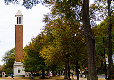 Denny Chimes and The Quad