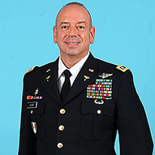 David Ward in uniform